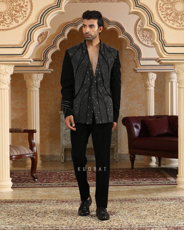 Galactic World Embroidered Suit Set
