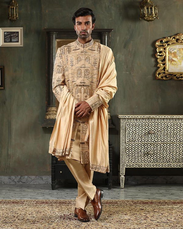 Swaran-Saaj sherwani set