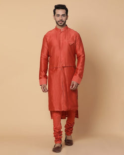 Veer Asymmetric Kurta Set