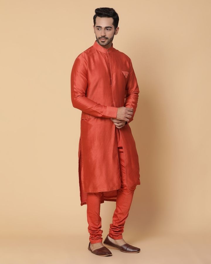 Veer Asymmetric Kurta Set