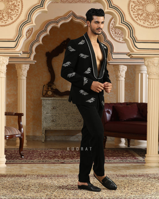 Uccheswara Hand Embroidered Suit Set