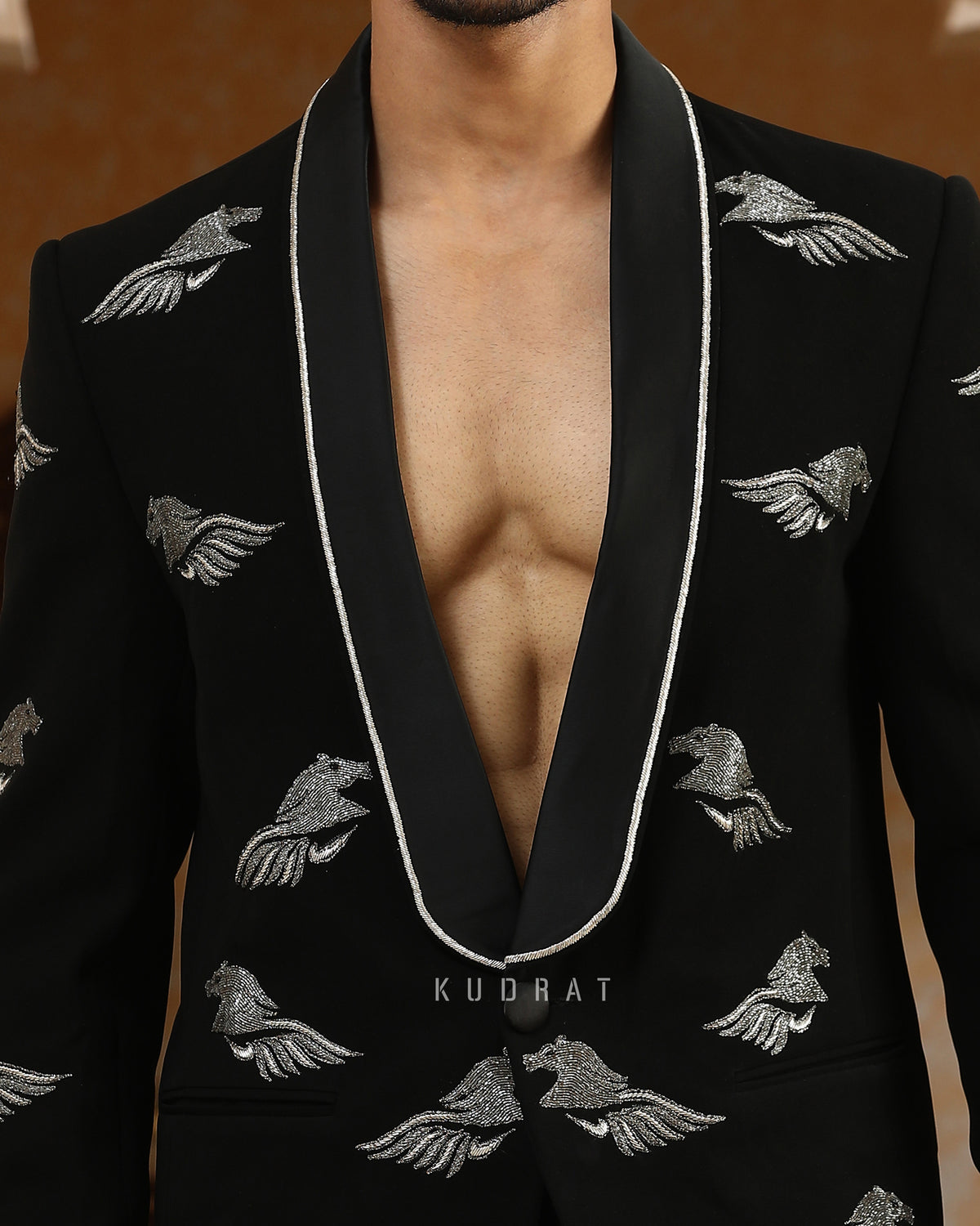 Uccheswara Hand Embroidered Suit Set