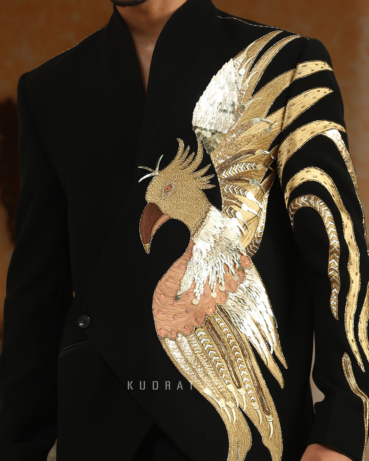 Sworn Eagle Embroidered Suit Set