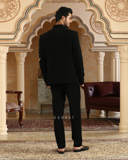 Sworn Eagle Embroidered Suit Set