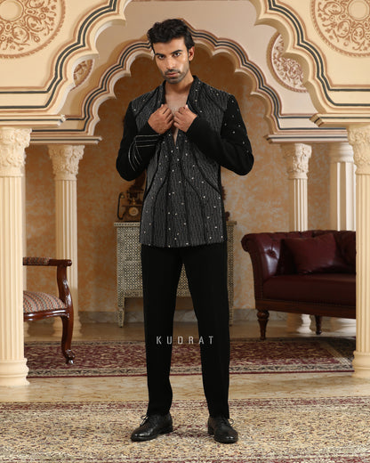 Galactic World Embroidered Suit Set