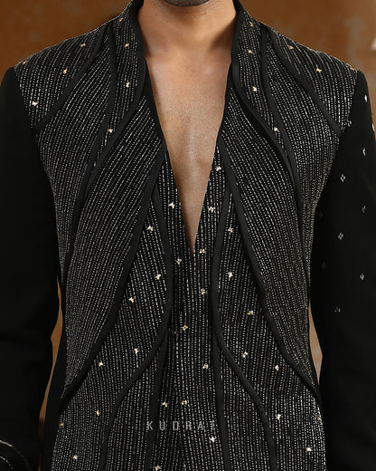 Galactic World Embroidered Suit Set