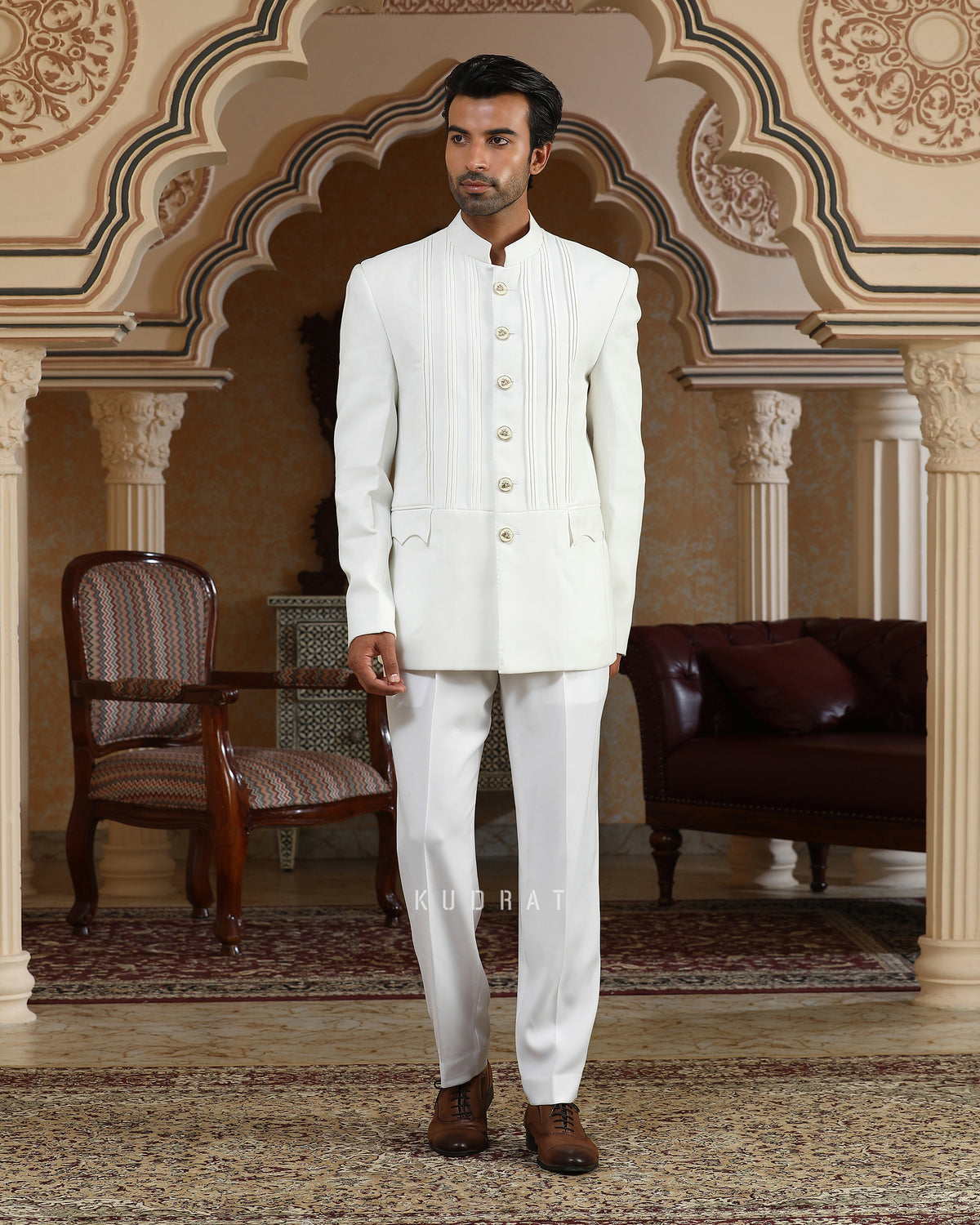 Chand Saaz bandhgala set
