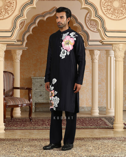 Handpainted Phoolkumar Kurta Set
