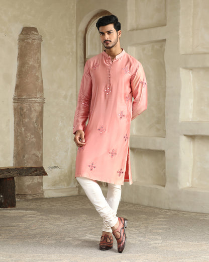 Gulabi Noor Kurta Set