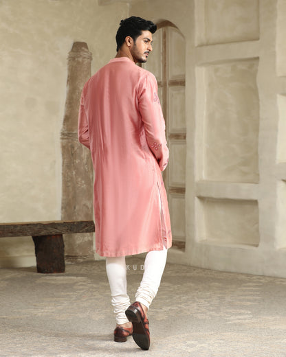 Gulabi Noor Kurta Set