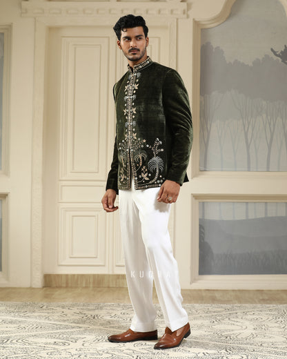 Shahi Baagh Bandhgala set