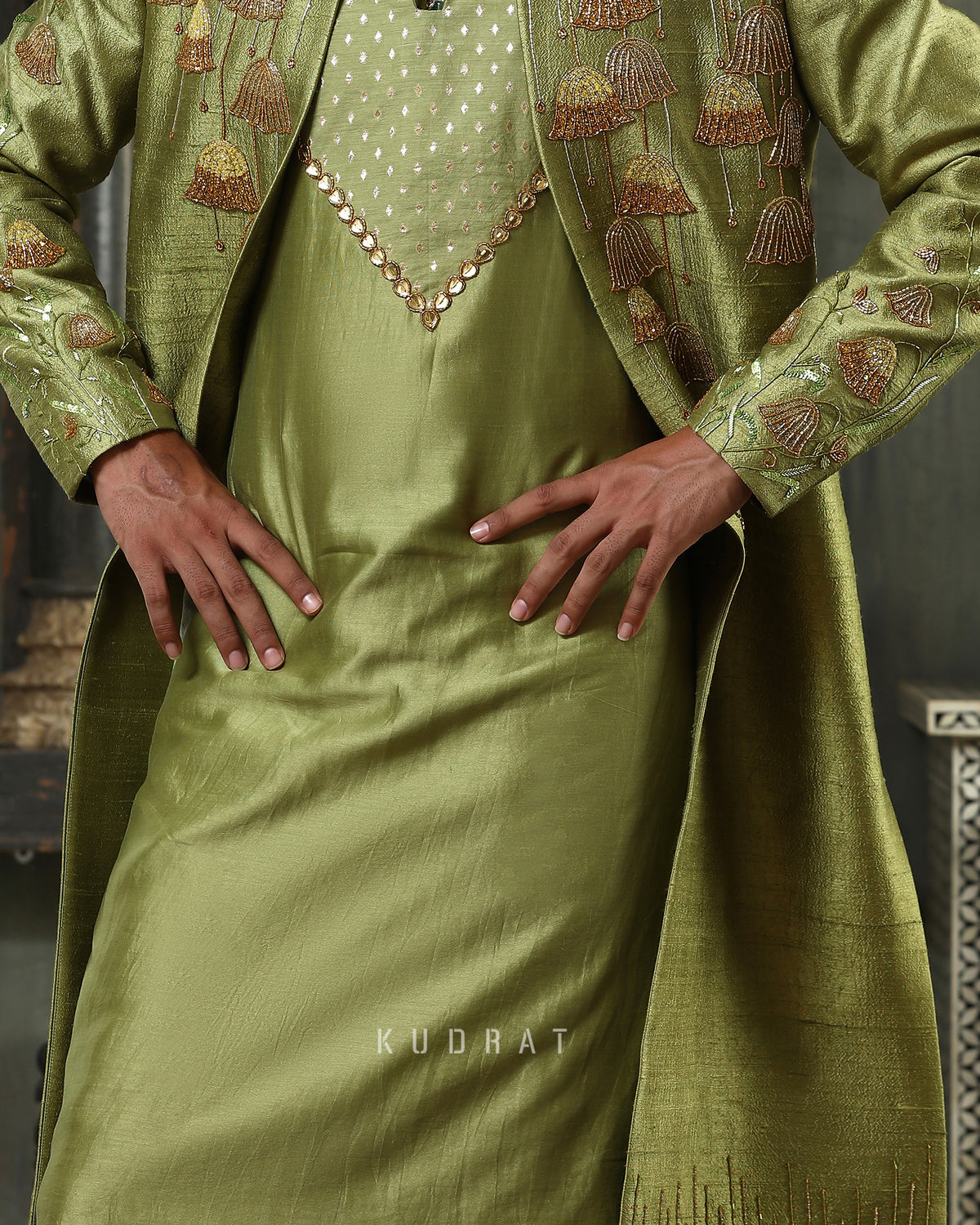 Saba Vann Open Jacket Set