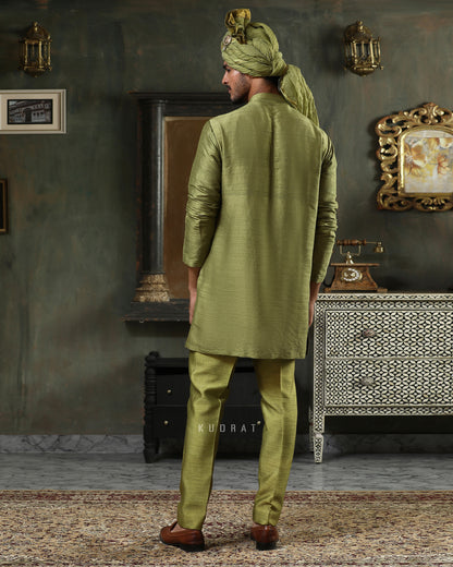 Jhilmil Pushp Embroidered Jacket Set