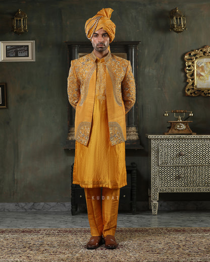 Ochre Rajgul Upem Jacket Set