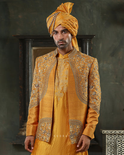 Ochre Rajgul Upem Jacket Set