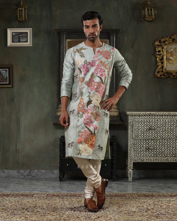 Ashva Kali Kurta Set