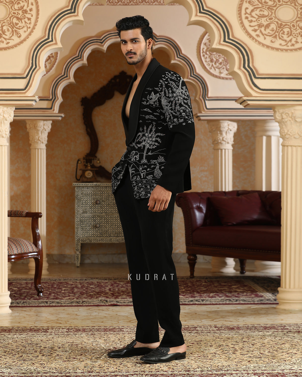 Airawat Embroidered Suit Set