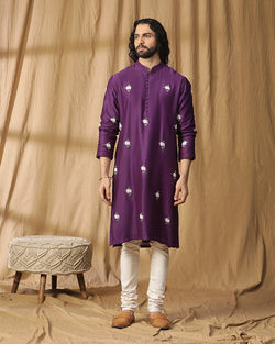 Yash Embroidered Kurta Set