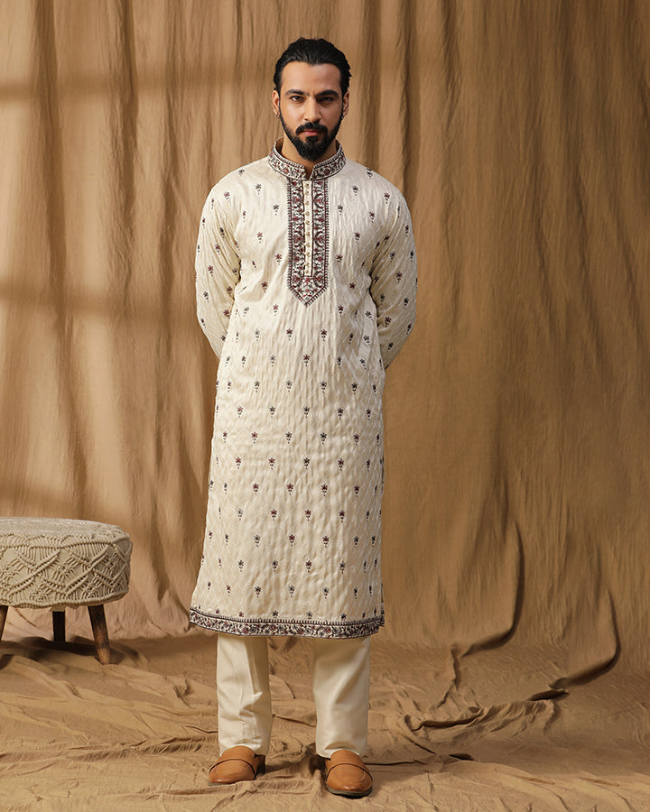 Nakula Embroidered Kurta Set