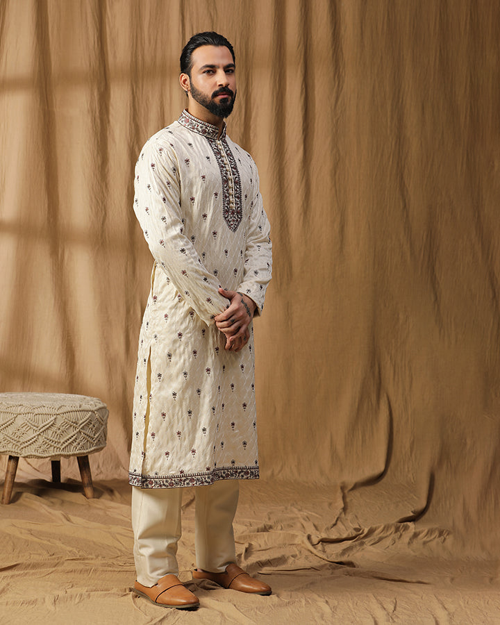 Nakula Embroidered Kurta Set