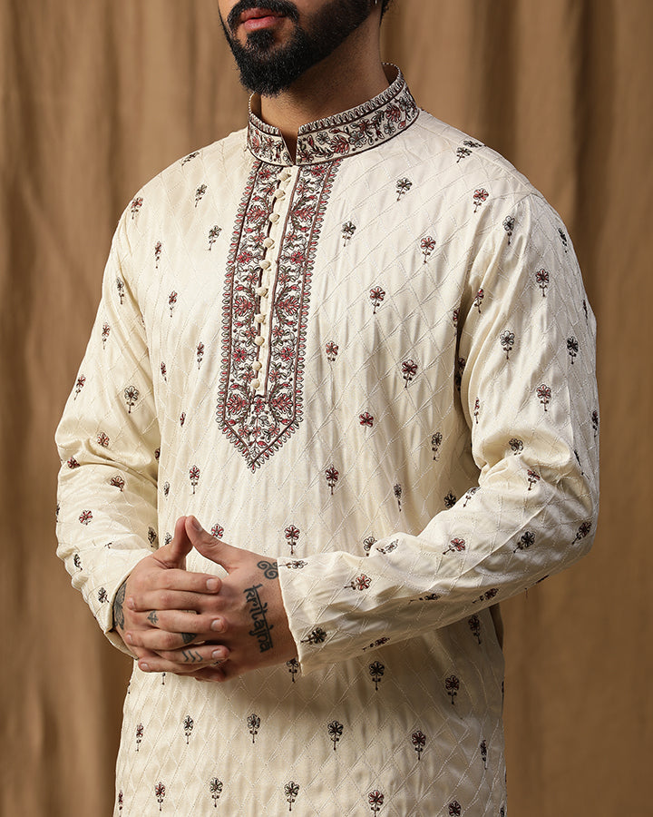 Nakula Embroidered Kurta Set