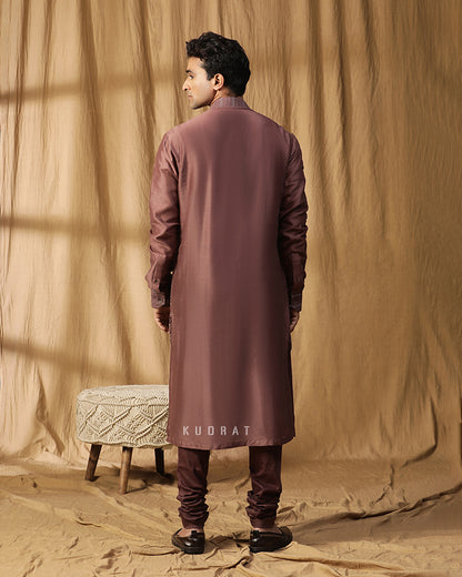 Brown River Kurta Set