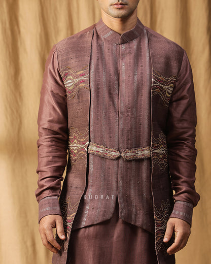 Brown River Kurta Set