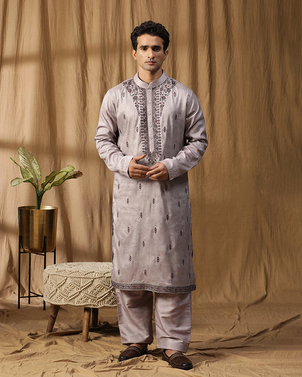 Vatsal Embroidered Kurta Set