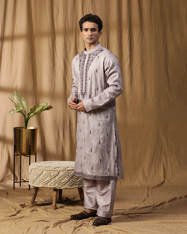 Vatsal Embroidered Kurta Set