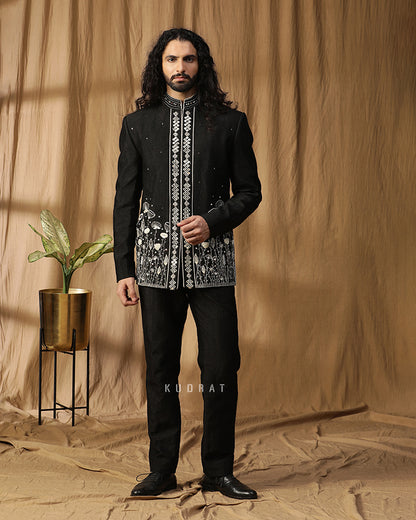 Shishe ka Bagh Embroidered Bandhgala