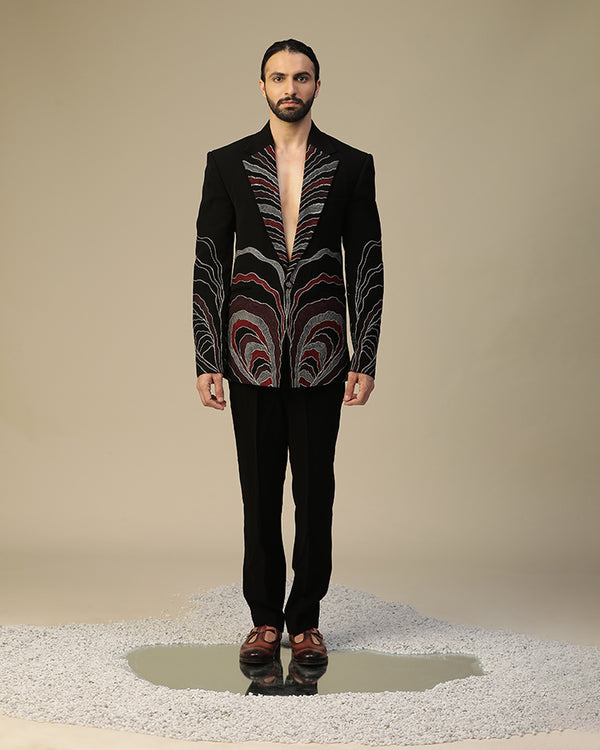 Sangi Hand Embroidered Suit Set
