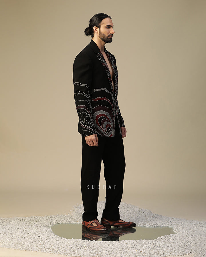 Mani Embroidered Suit Set