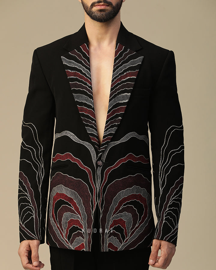 Mani Embroidered Suit Set