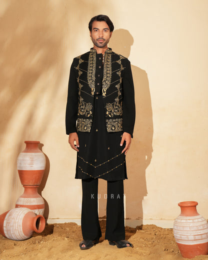 Octo Kurta Jacket set