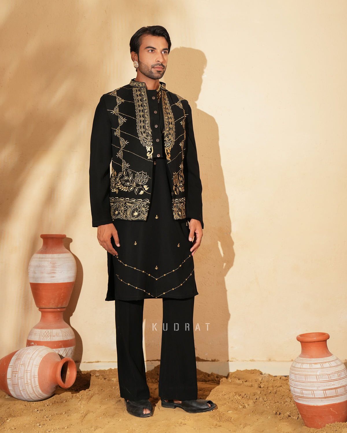 Octo Kurta Jacket set