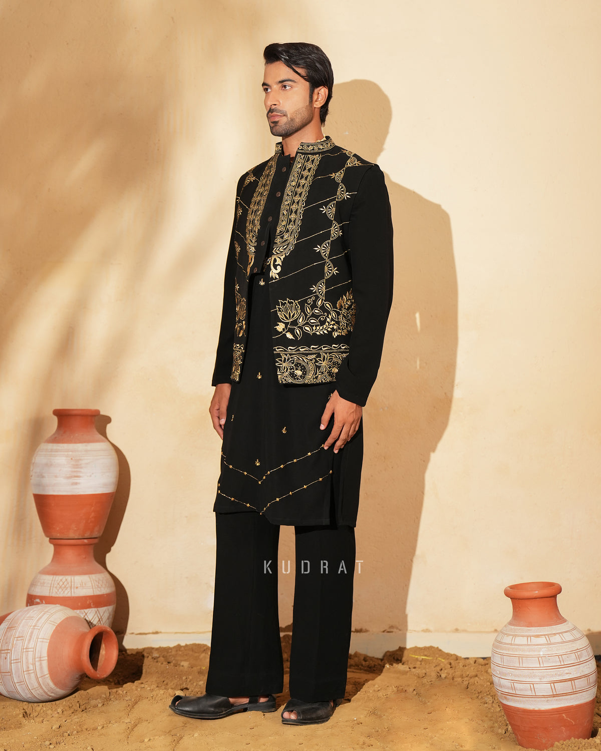 Octo Kurta Jacket set