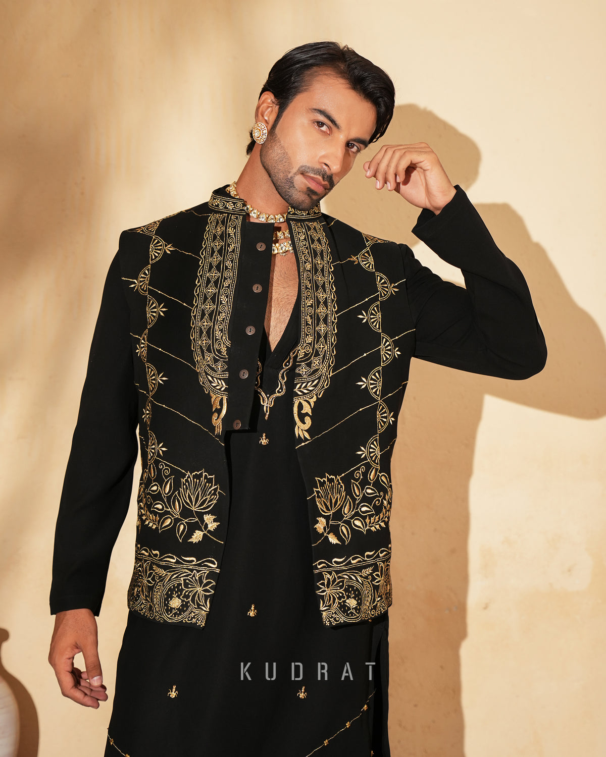 Octo Kurta Jacket set