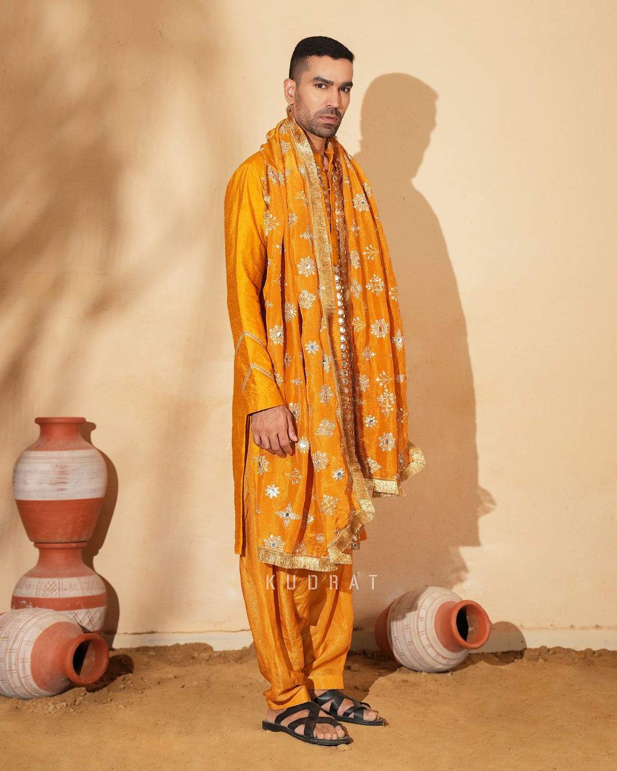 Kesari Kurta Set