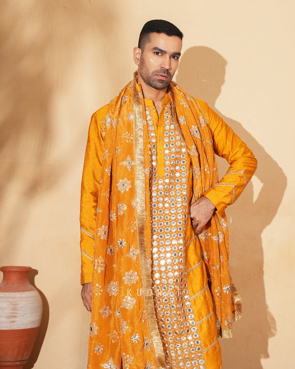 Kesari Kurta Set