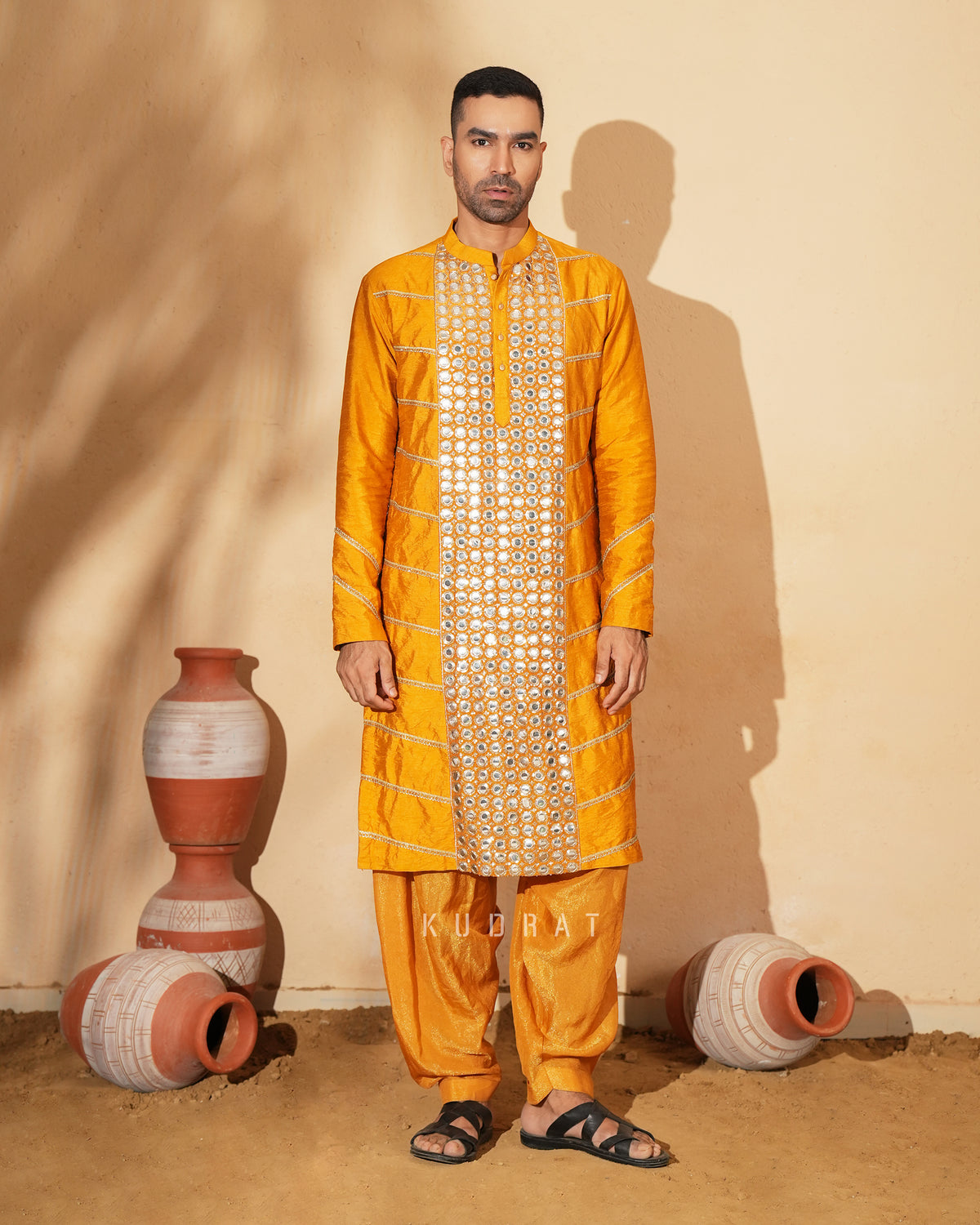 Kesari Kurta Set