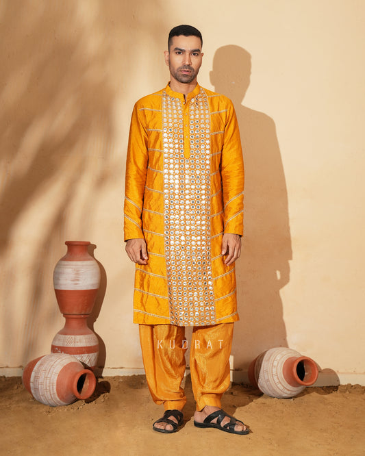 Kesari Kurta Set