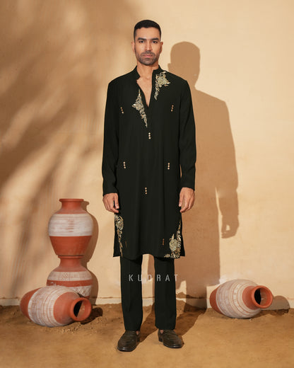 Hara Gulab Kurta Set