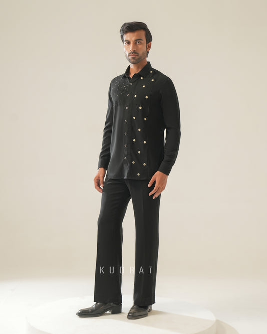 Black charms shirt