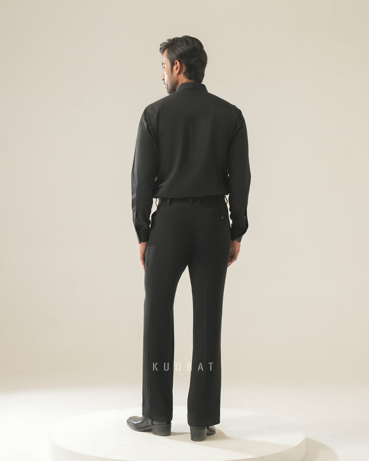 Pintex Black Shirt