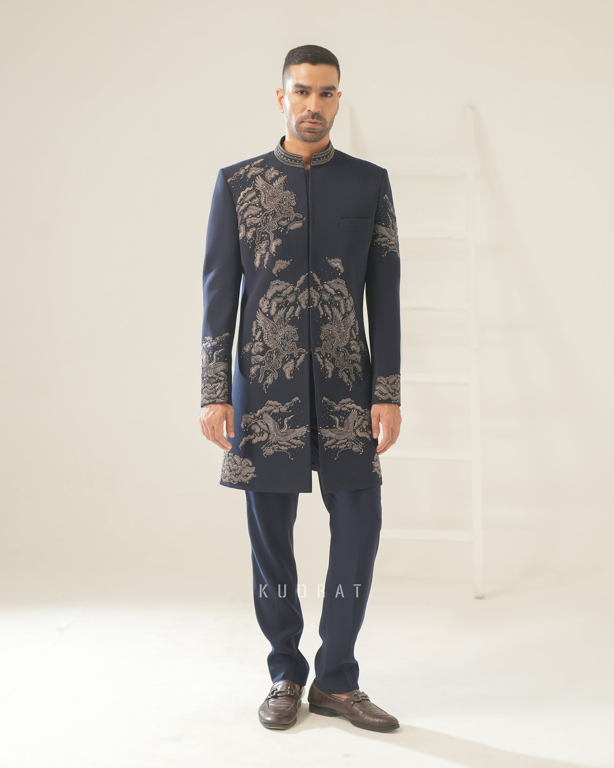 Navy Blue Indo Set