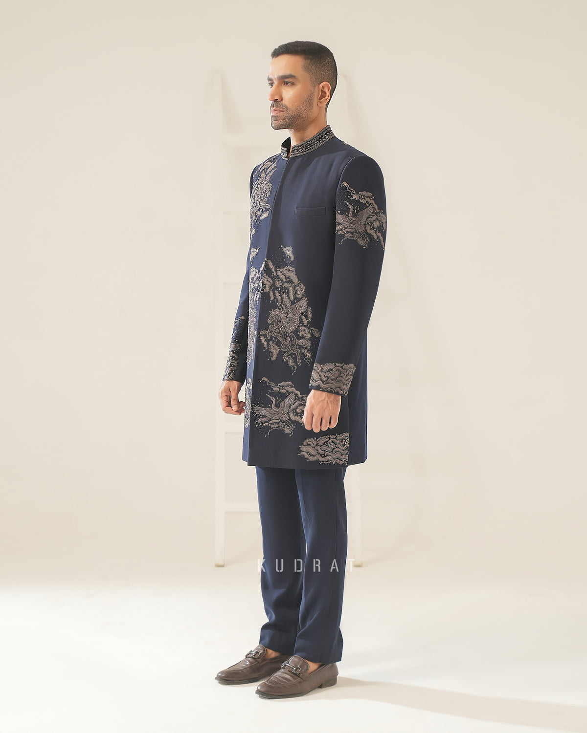 Navy Blue Indo Set