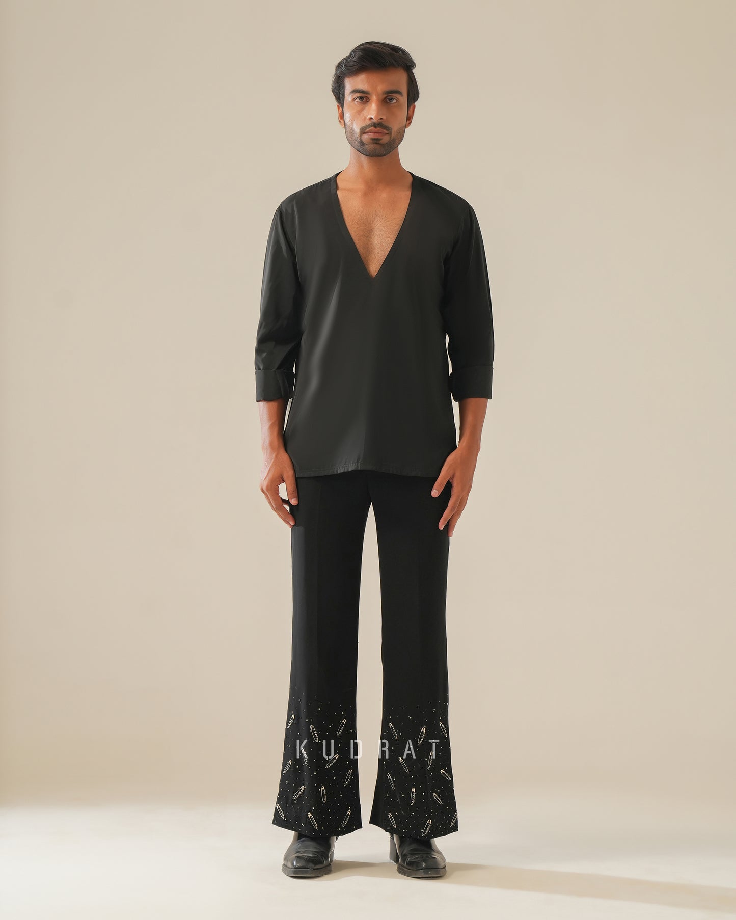 Galaxy Embroidered Pants