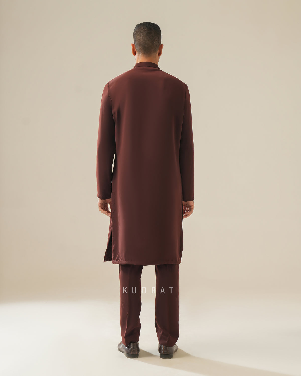 Deep wine kkurta set