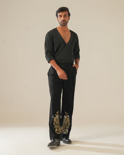 Octo Embroidered Pants