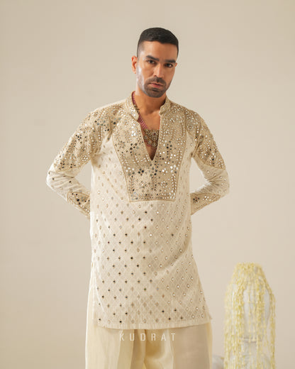 Sheesha kaari kurta set